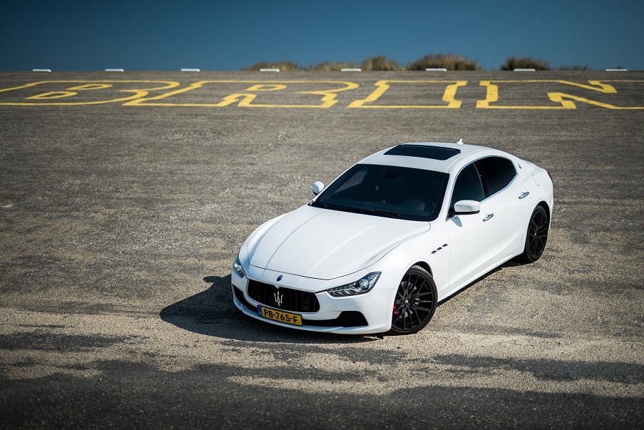 Maserati Ghibli S trouwauto huren