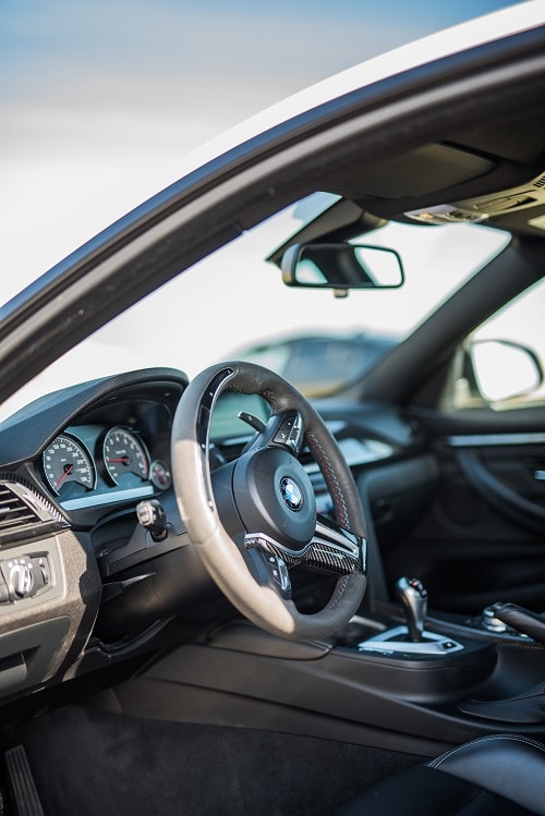 Bmw M4 alcantara steeringwheel