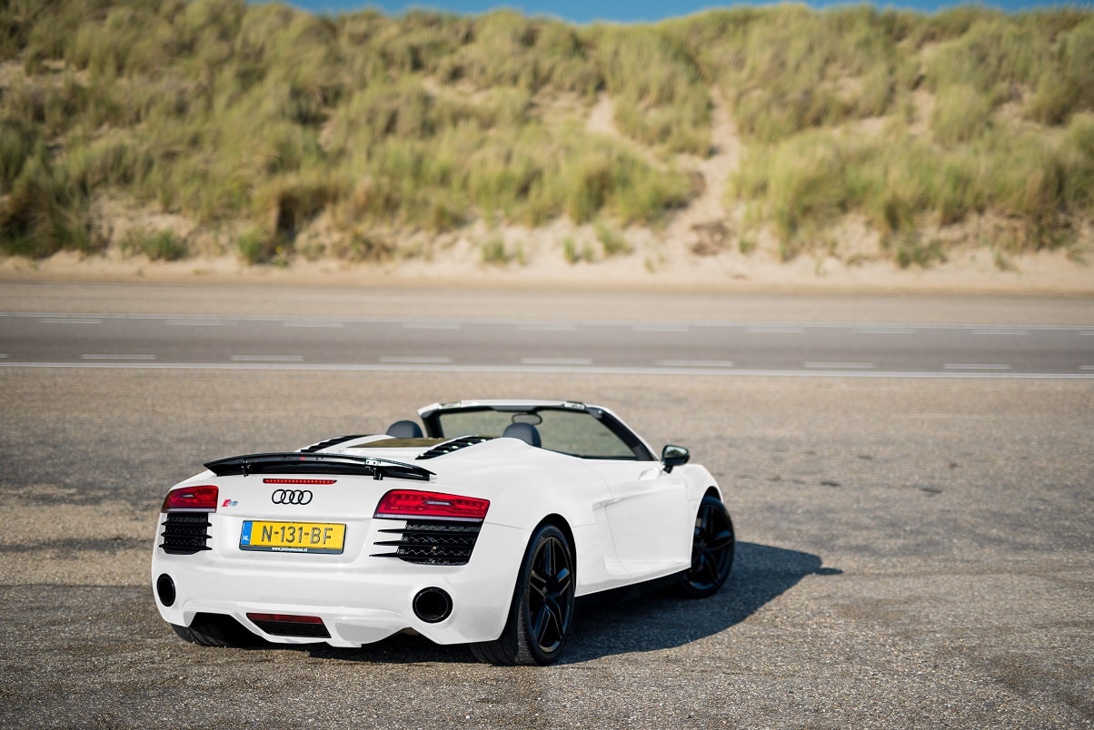 Audi R8 huren voor je bruiloft🚘 JS Trouwauto's