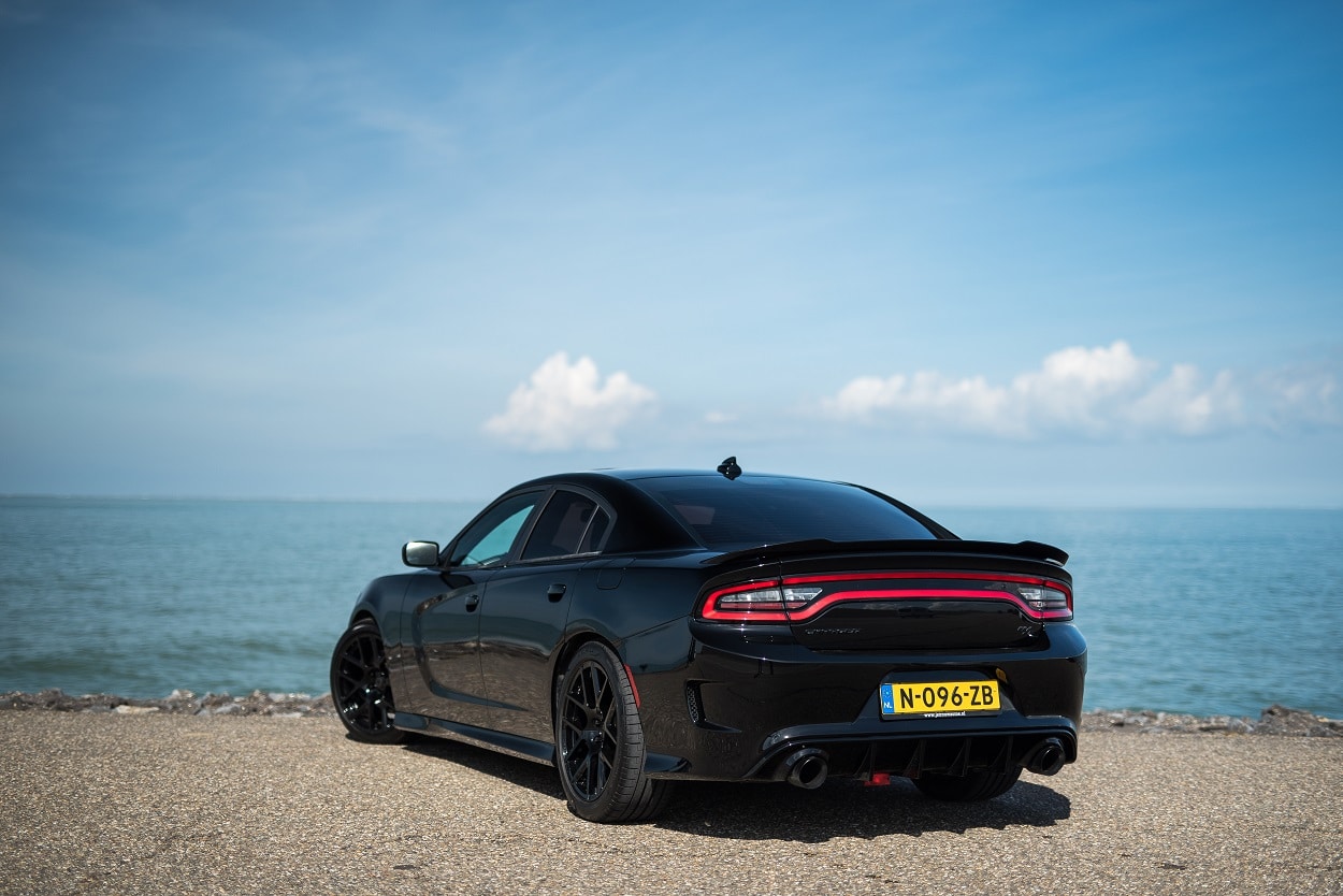 Dodge Charger Hellcat rear side