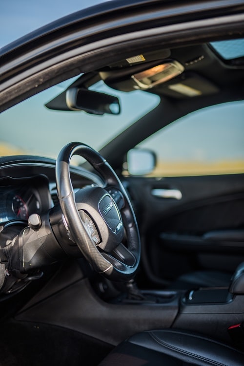 Dodge Charger Hellcat steering wheel