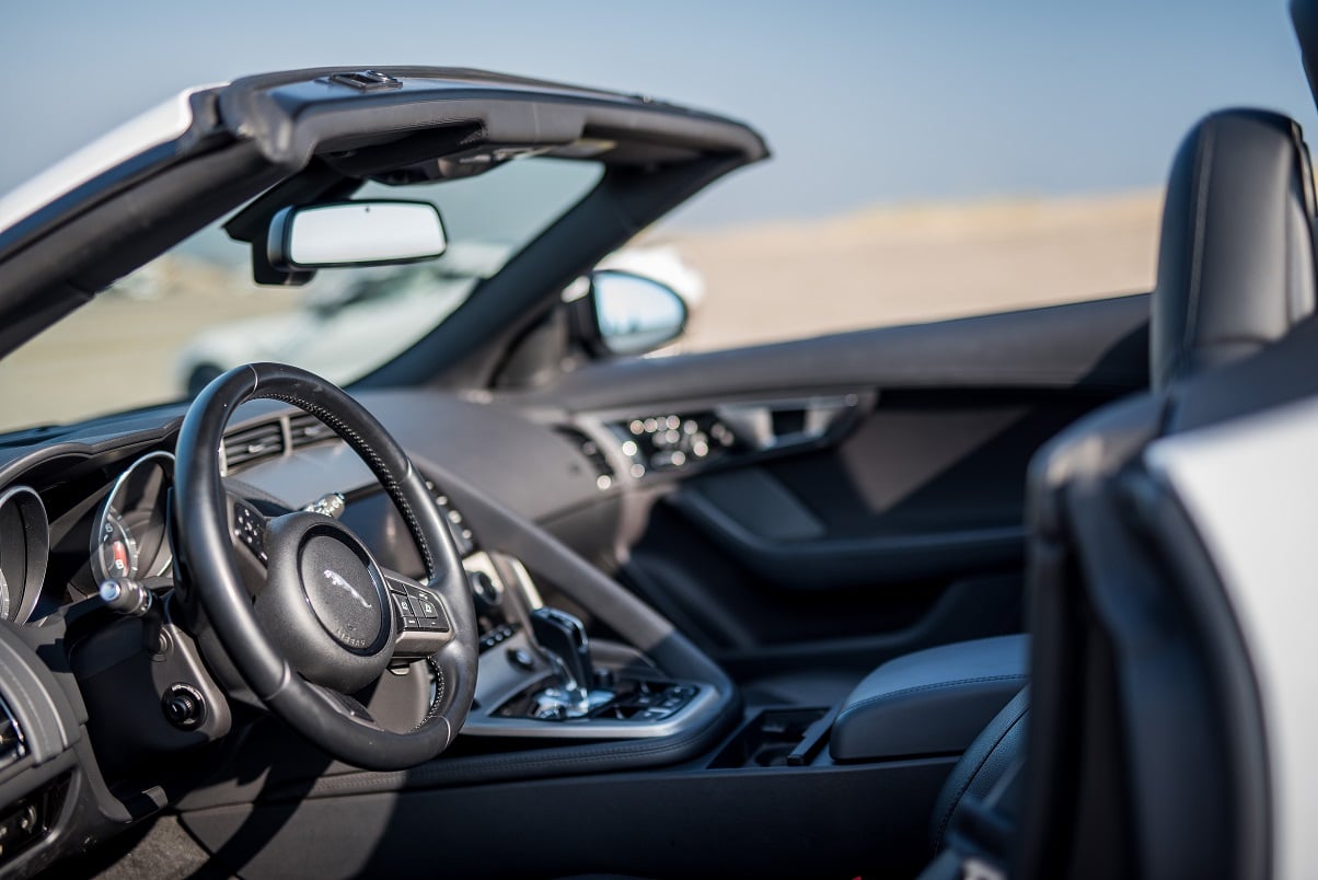 Jaguar F-Type interior