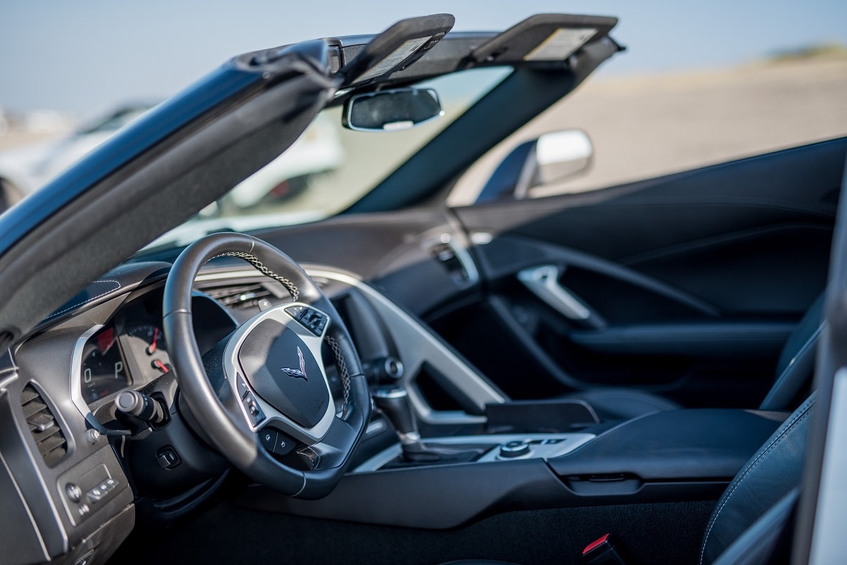 Chevrolet Corvette C7 steering wheel