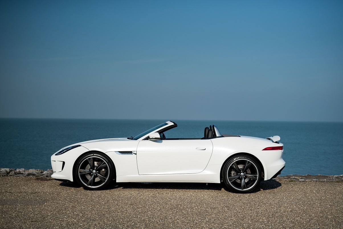 Jaguar F-Type side