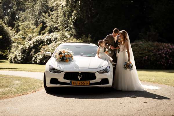 Trouwauto inspiratie Maserati