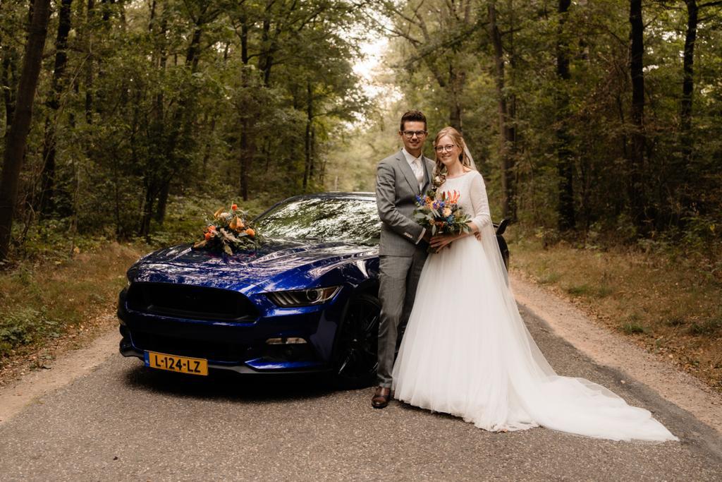 Mustang huren als trouwauto