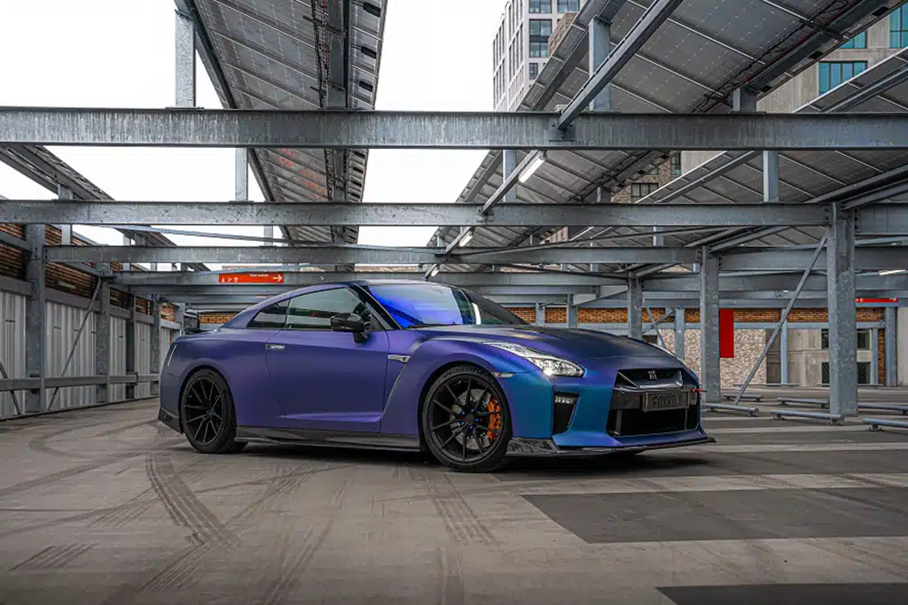Nissan GTR trouwauto - De perfecte combinatie van snelheid en elegantie