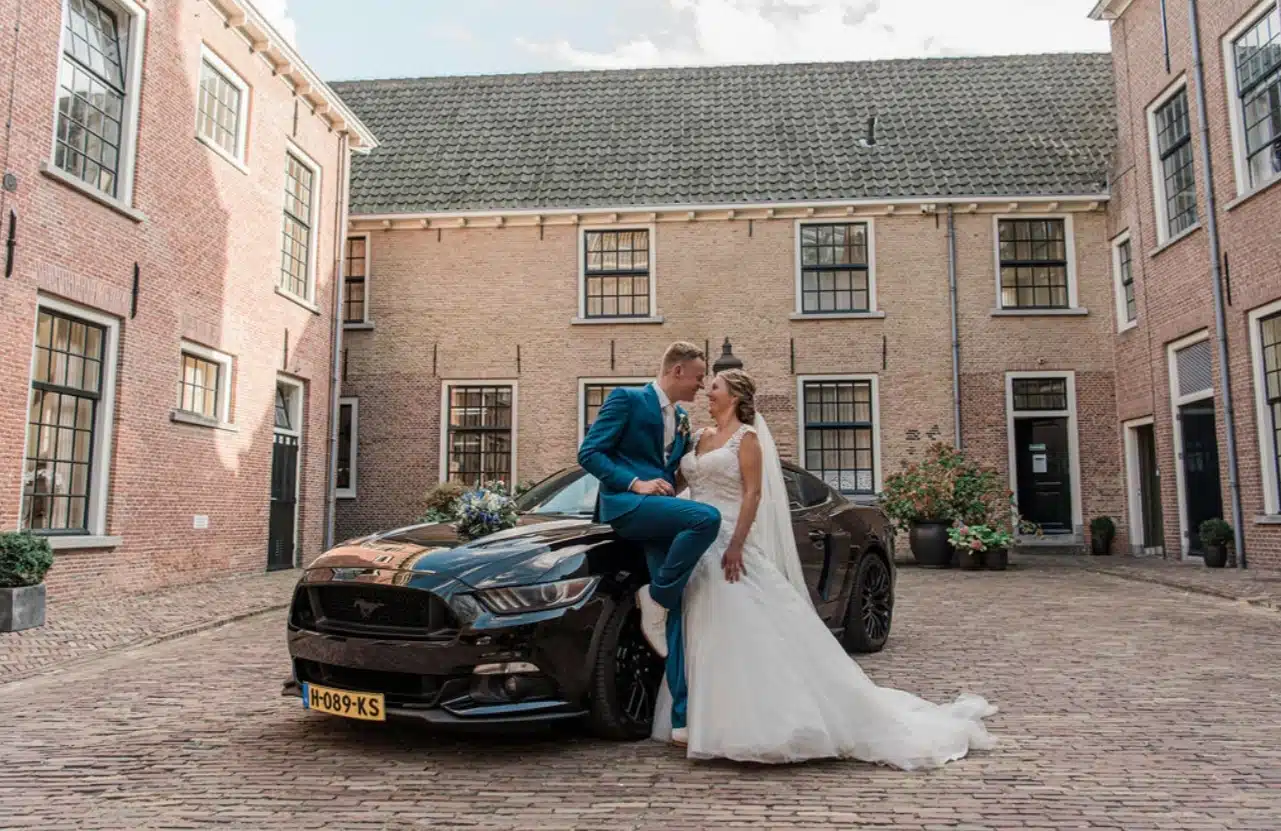 Ford mustang trouwauto huren