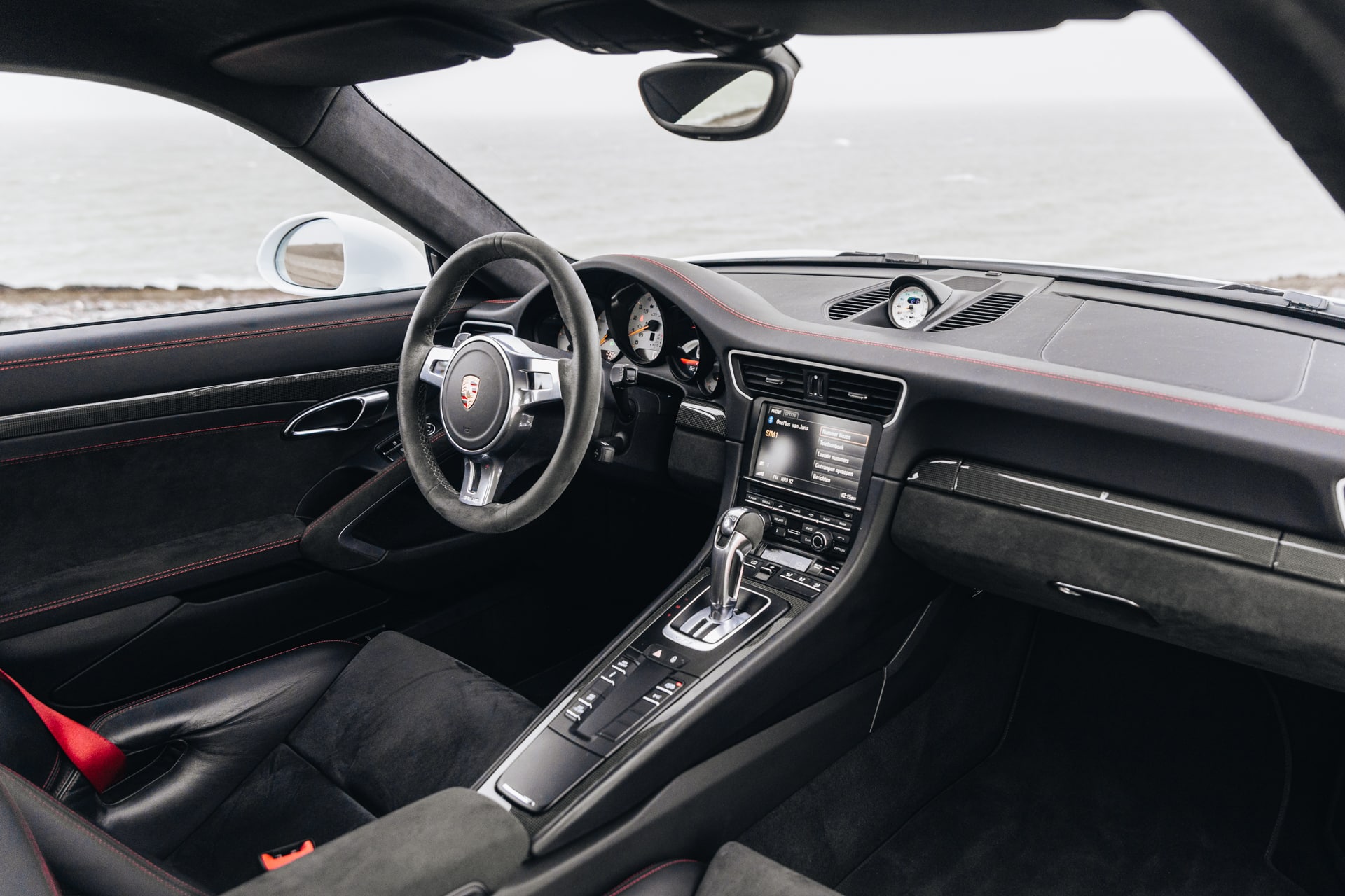 Interieur porsche 911 gt3 trouwauto