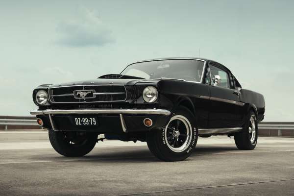 Mustang trouwauto