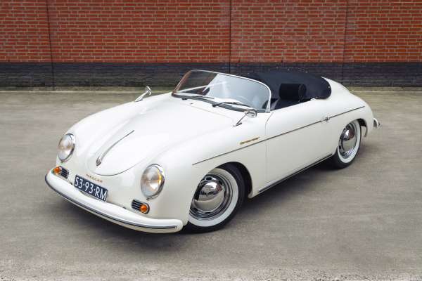 Porsche cabrio trouwauto