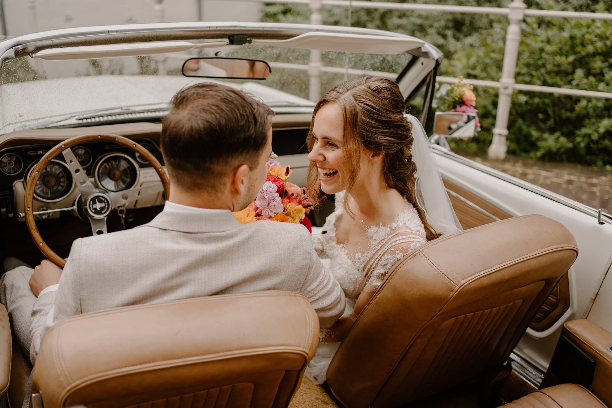 Cabrio trouwauto