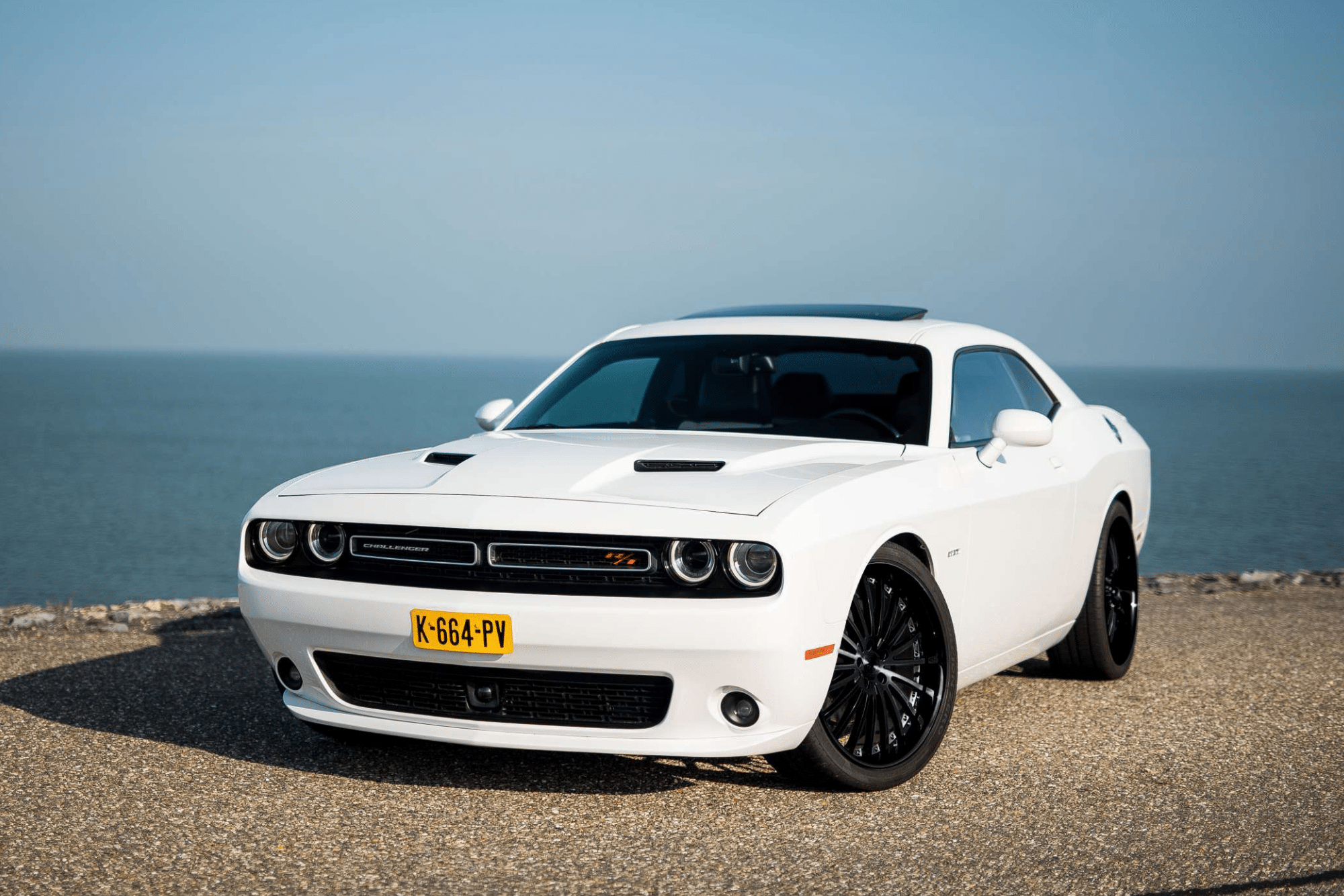 Dodge Challanger trouwauto