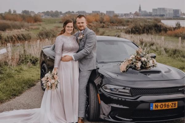 Inspiratie trouwauto Dodge Charger